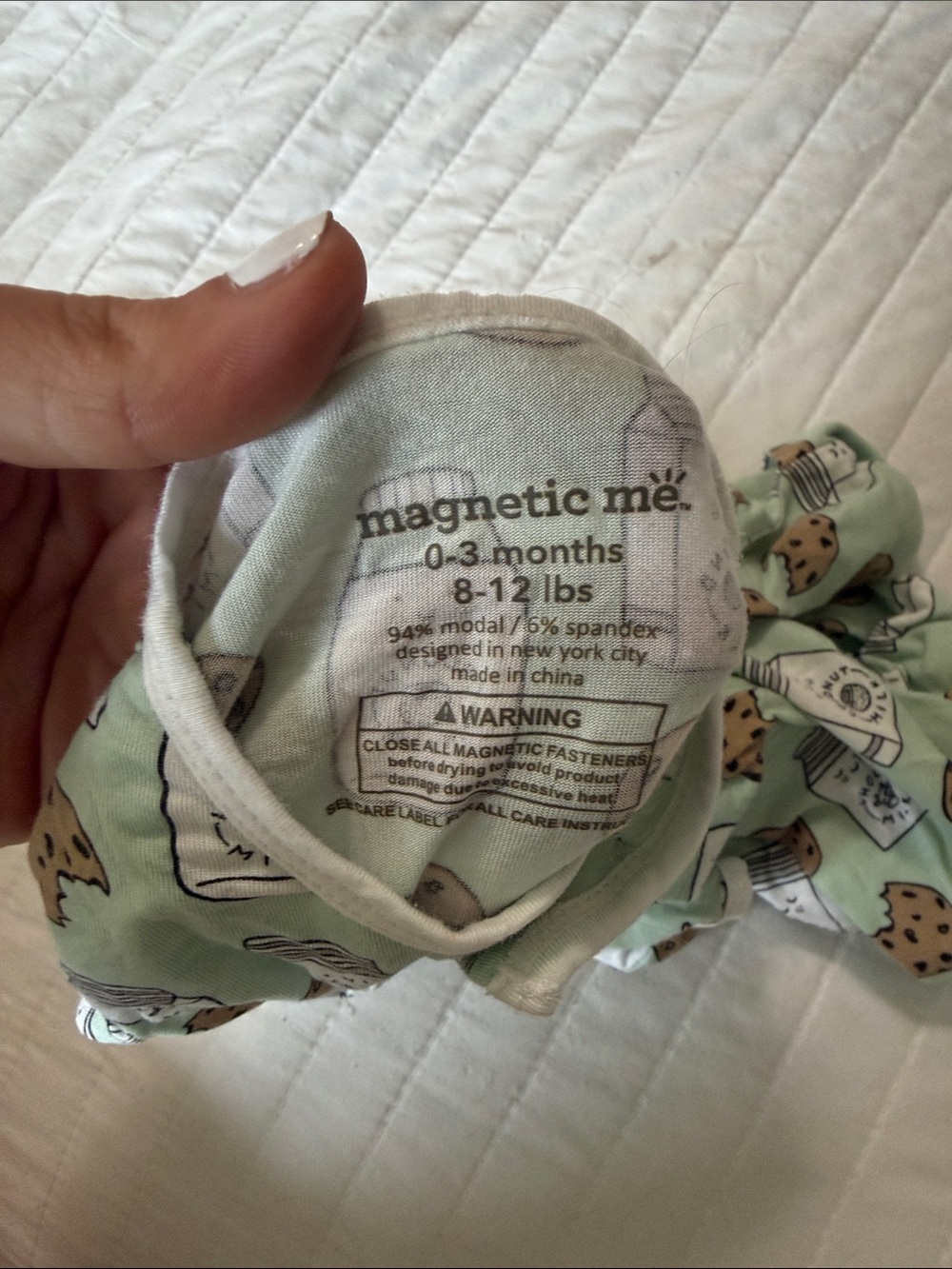 Magnetic Me Footie Pajamas - Picture 3 of 3